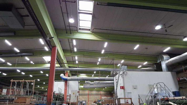 لامپ های سقفی صنعتی